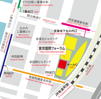 東京国際フォーラム地図