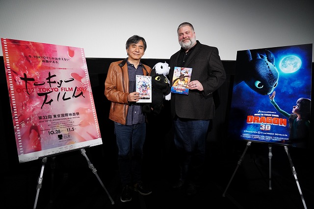 アニメーションの一番の強さは言葉ではない表現力 10 30 水 トークショー ヒックとドラゴン 第32回東京国際映画祭